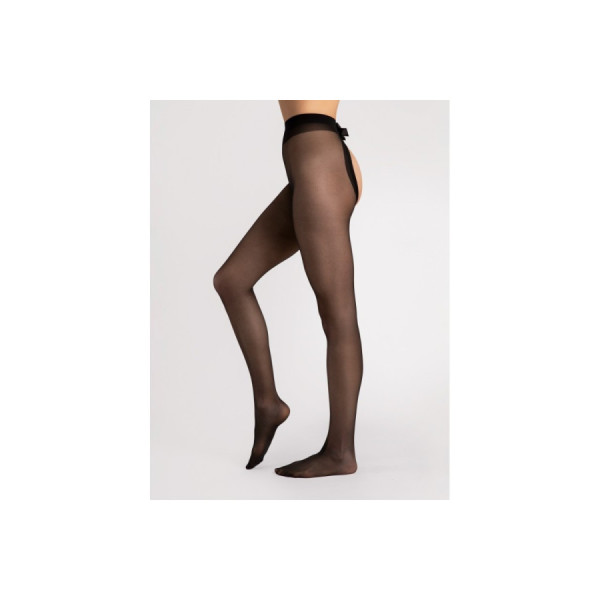 Cute Dream Collants ouverts 20 DEN - Noir